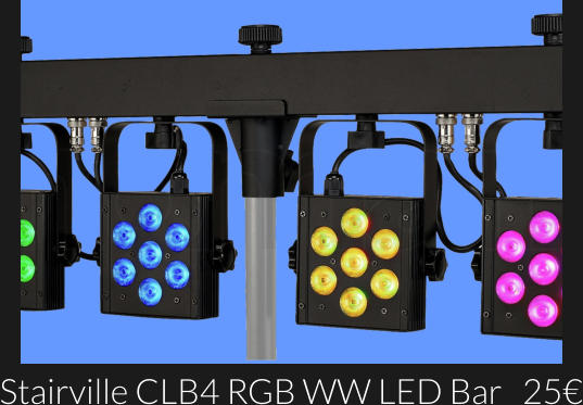 Stairville CLB4 RGB WW LED Bar   25€